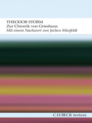 cover image of Zur Chronik von Grieshuus